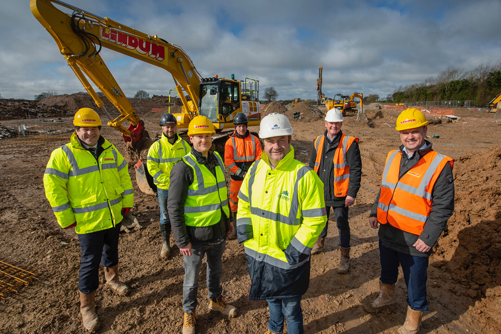 Building underway on distribution centre set to deliver 125 new jobs