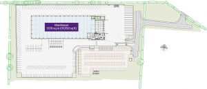 Proposed Site Plan - DPD Distribution Centre