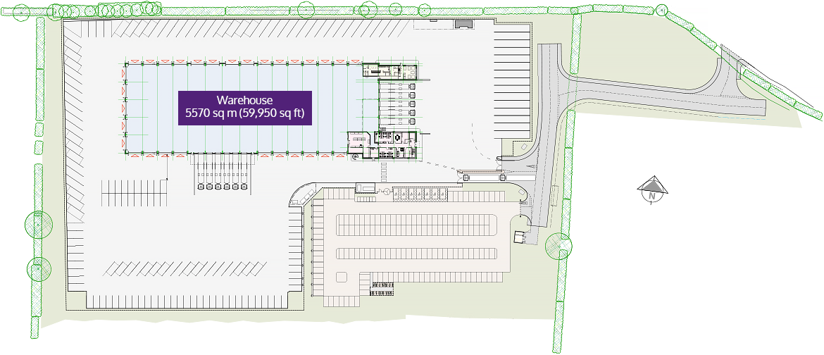 Proposed Site Plan - Distribution Centre